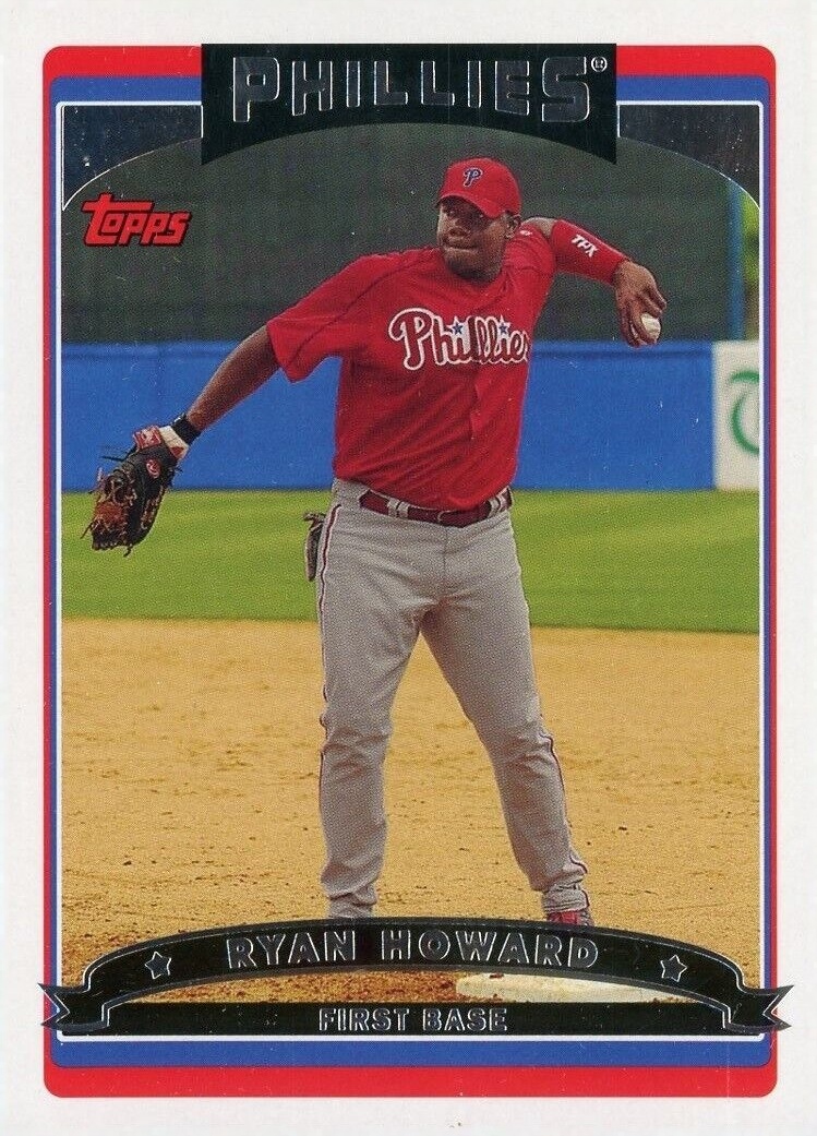 2006 Topps Ryan Howard #398 Baseball Card