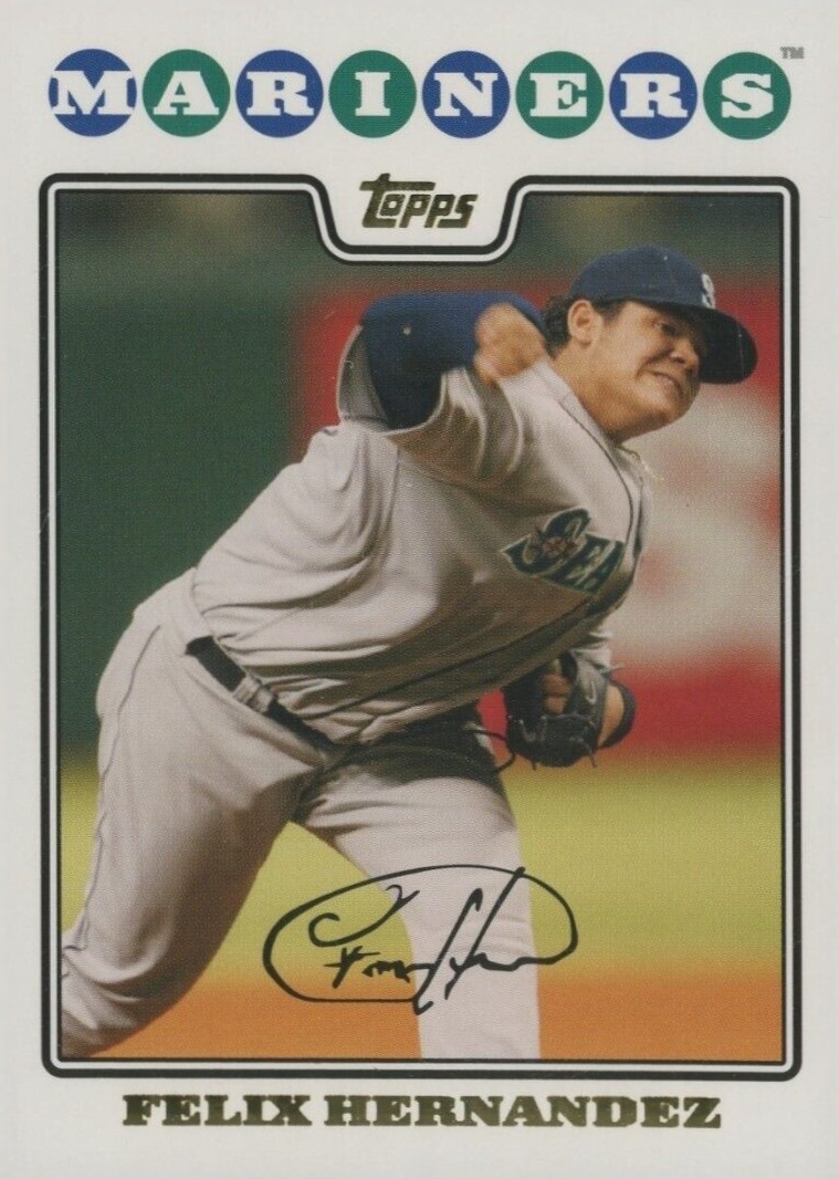 2008 Topps Felix Hernandez #75 Baseball Card