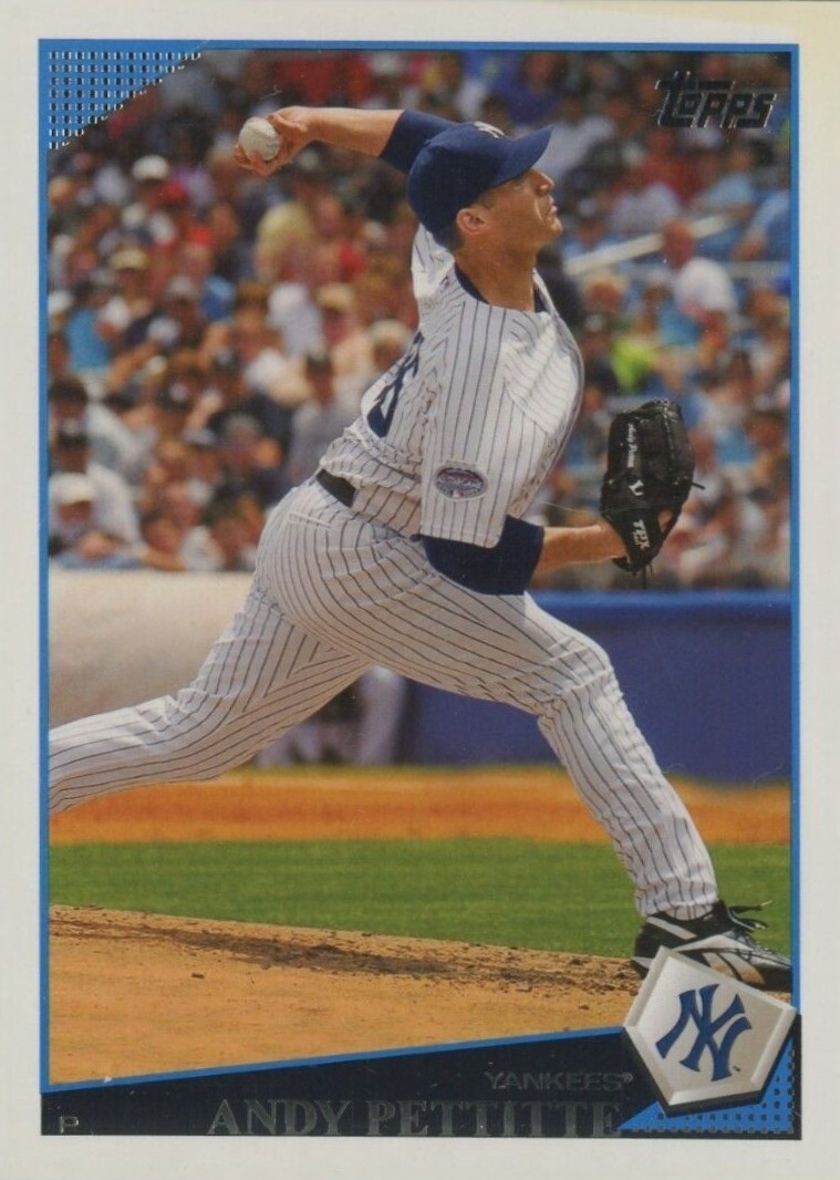 2009 Topps Andy Pettitte #418 Baseball Card