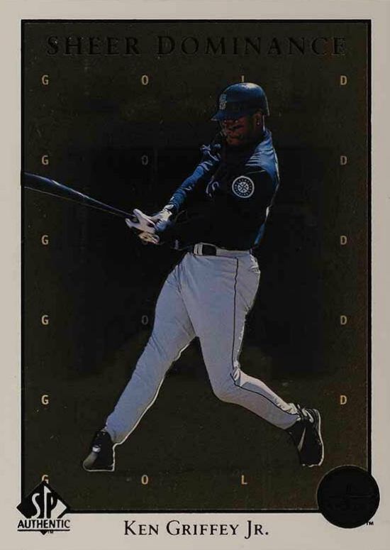 1998 SP Authentic Sheer Dominance Ken Griffey Jr. #SD1 Baseball Card