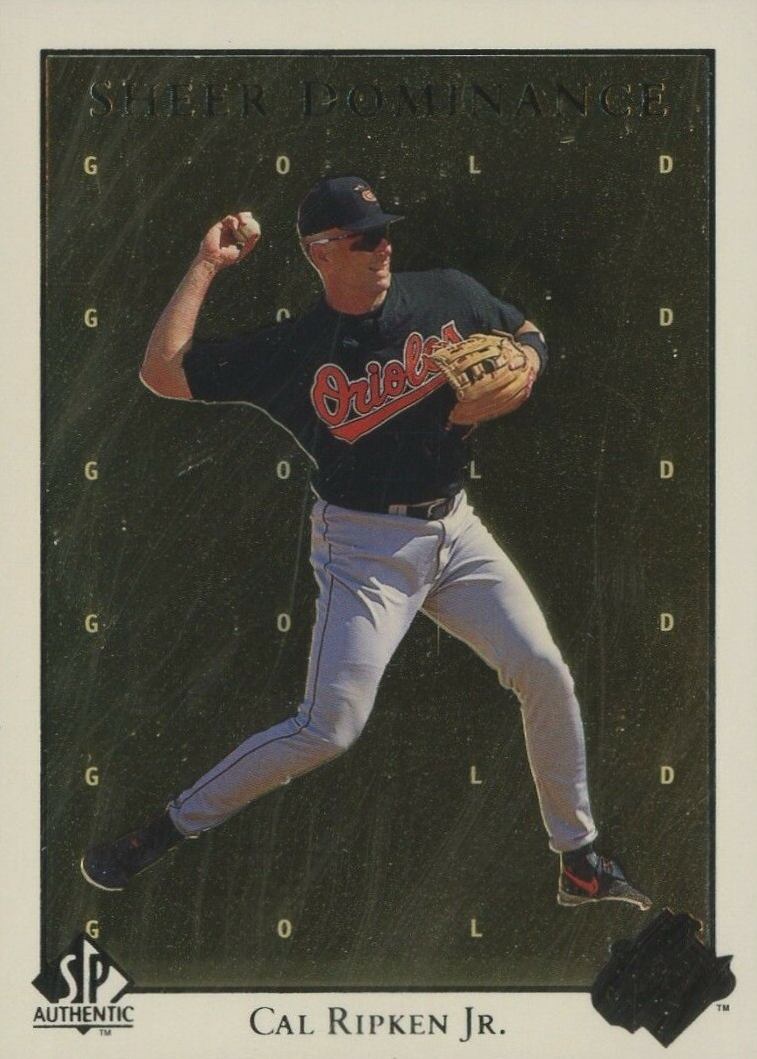 1998 SP Authentic Sheer Dominance Cal Ripken Jr. #SD8 Baseball Card