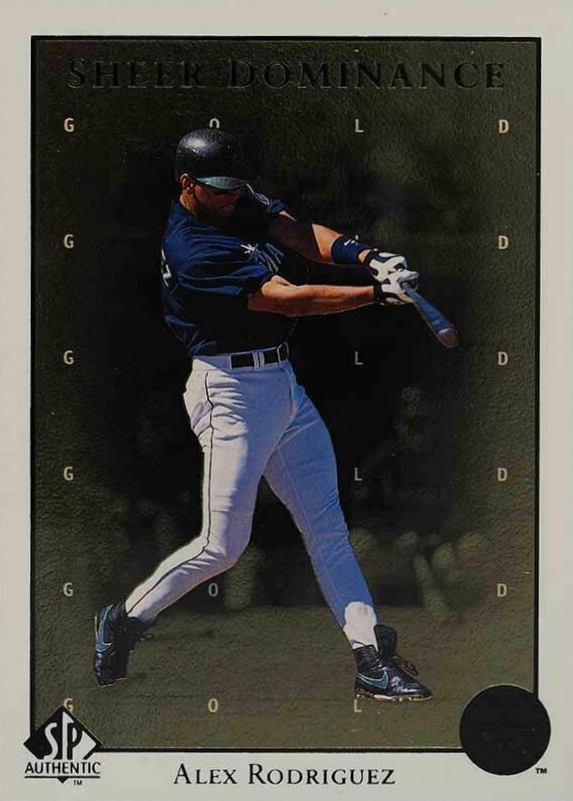 1998 SP Authentic Sheer Dominance Alex Rodriguez #SD11 Baseball Card