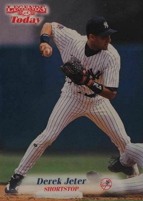 1998 Sports Illustrated Then & Now Derek Jeter #93 Baseball Card