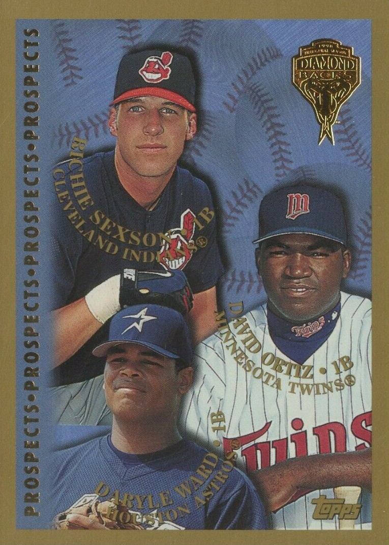 1998 Topps Sexson/Ortiz/Ward #257 Baseball Card