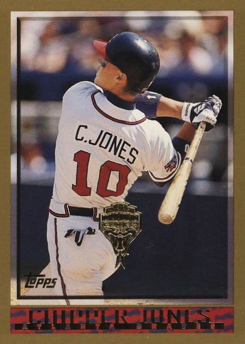 1998 Topps Chipper Jones #305 Baseball Card