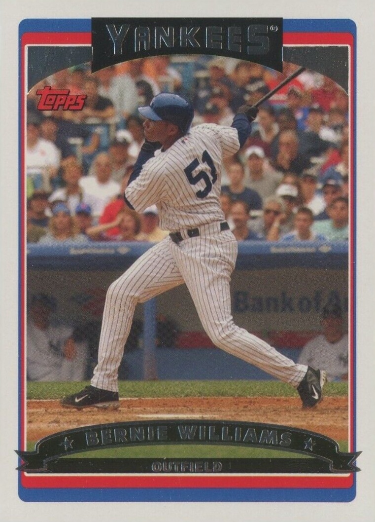 2006 Topps Bernie Williams #104 Baseball Card
