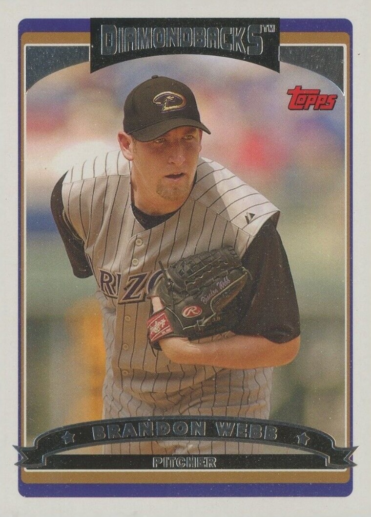 2006 Topps Brandon Webb #403 Baseball Card