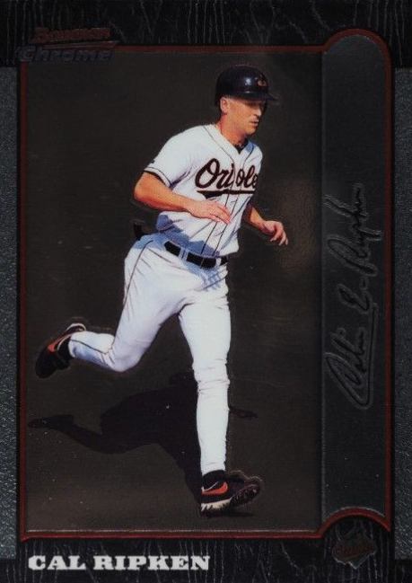 1999 Bowman Chrome Cal Ripken Jr. #5 Baseball Card
