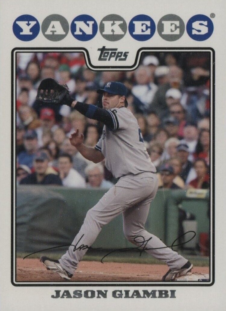 2008 Topps Jason Giambi #409 Baseball Card