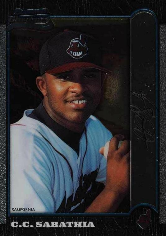 1999 Bowman Chrome International C.C. Sabathia #344 Baseball Card