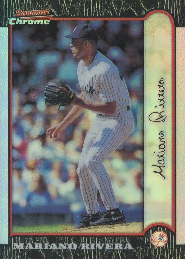 1999 Bowman Chrome Mariano Rivera #58 Baseball Card