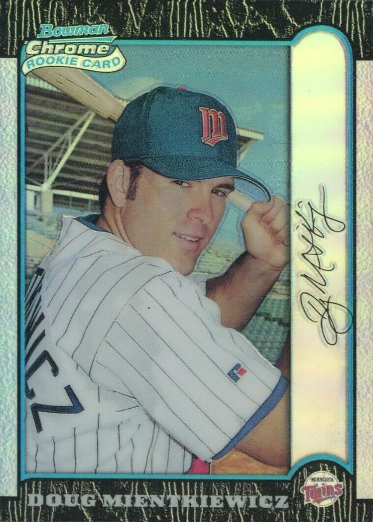 1999 Bowman Chrome Doug Mientkiewicz #186 Baseball Card