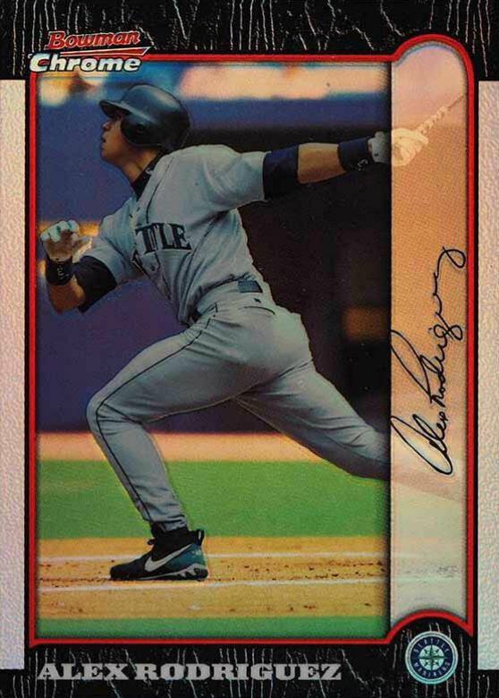 1999 Bowman Chrome Alex Rodriguez #265 Baseball Card
