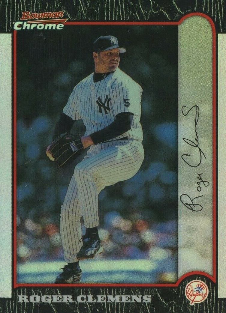 1999 Bowman Chrome Roger Clemens #278 Baseball Card