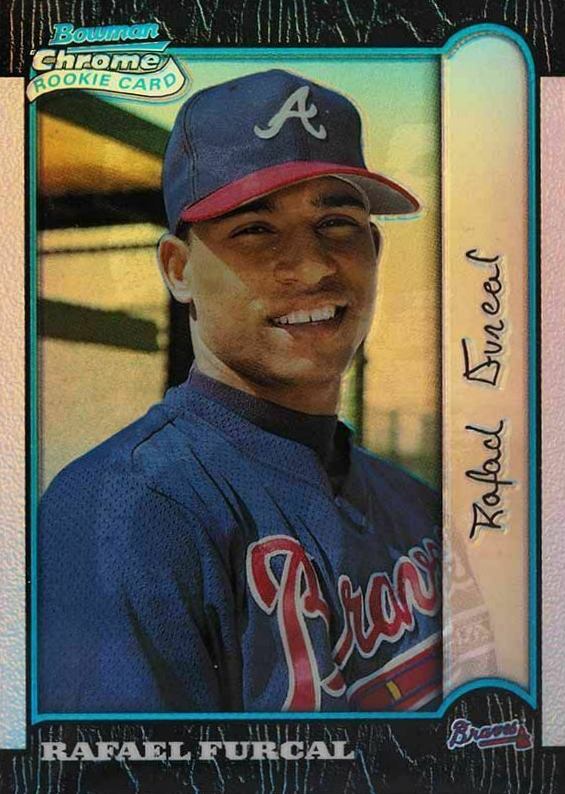 1999 Bowman Chrome Rafael Furcal #364 Baseball Card