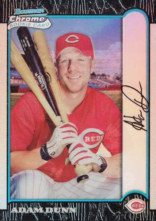 1999 Bowman Chrome Adam Dunn #369 Baseball Card