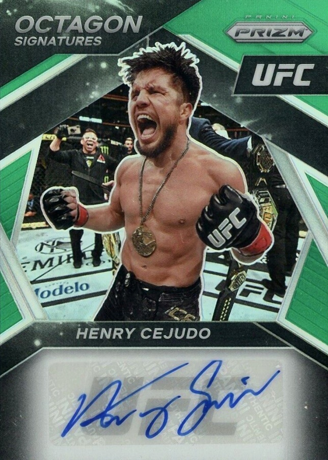 2021 Panini Prizm UFC Octagon Signatures Henry Cejudo #OSHCJ Other Sports Card