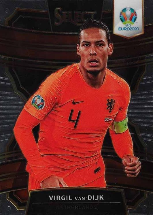 2020 Panini Select UEFA Euro Virgil Van Dijk #85 Soccer Card
