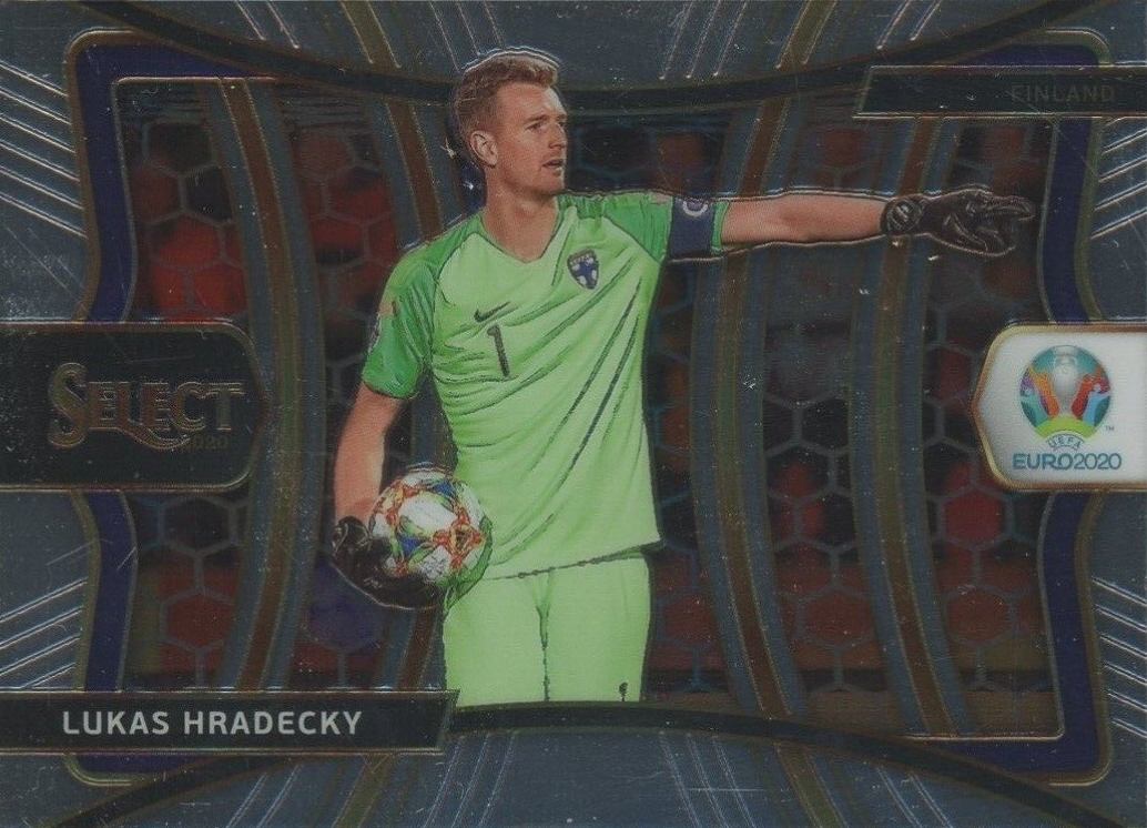 2020 Panini Select UEFA Euro Lukas Hradecky #110 Soccer Card