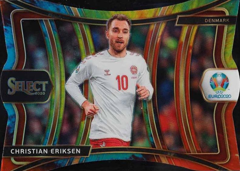 2020 Panini Select UEFA Euro Christian Eriksen #139 Soccer Card