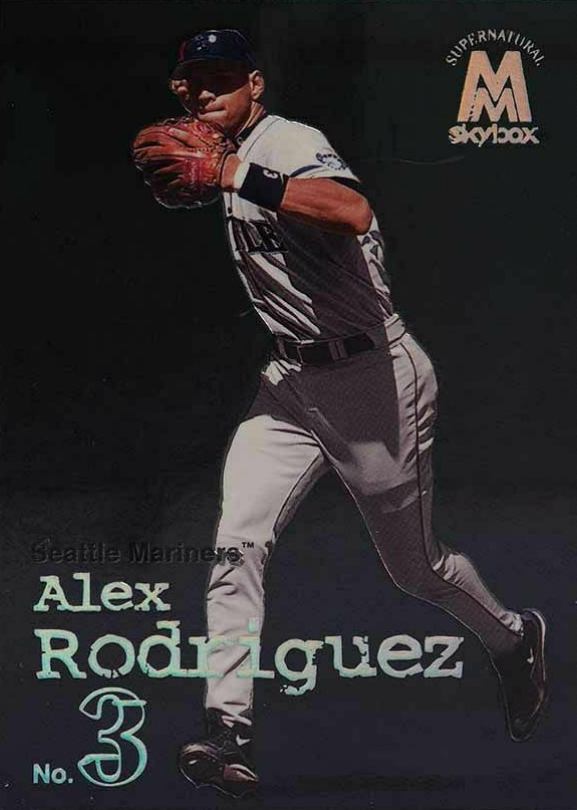 1999 Skybox Molten Metal Alex Rodriguez #138 Baseball Card