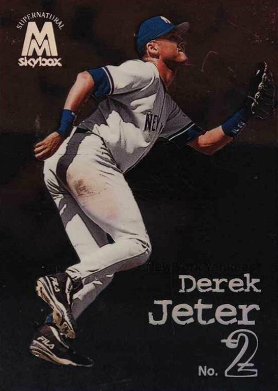 1999 Skybox Molten Metal Derek Jeter #142 Baseball Card