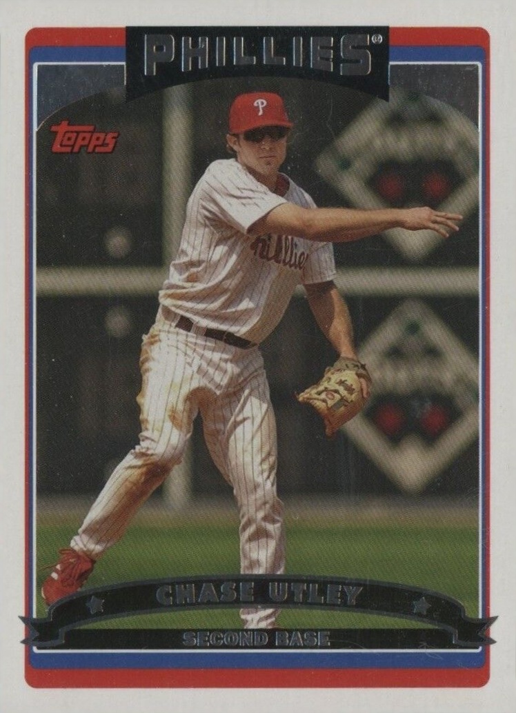 2006 Topps Chase Utley #359 Baseball Card