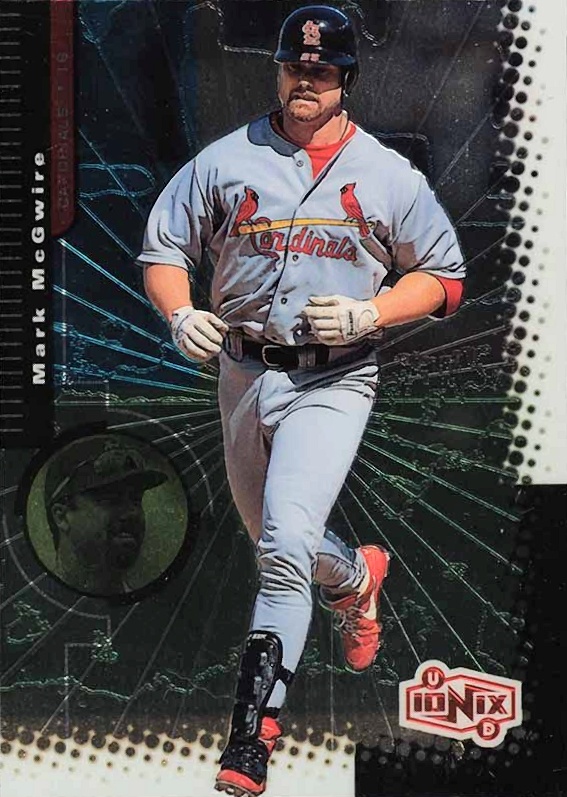 1999 Upper Deck Ionix Mark McGwire #54 Baseball Card