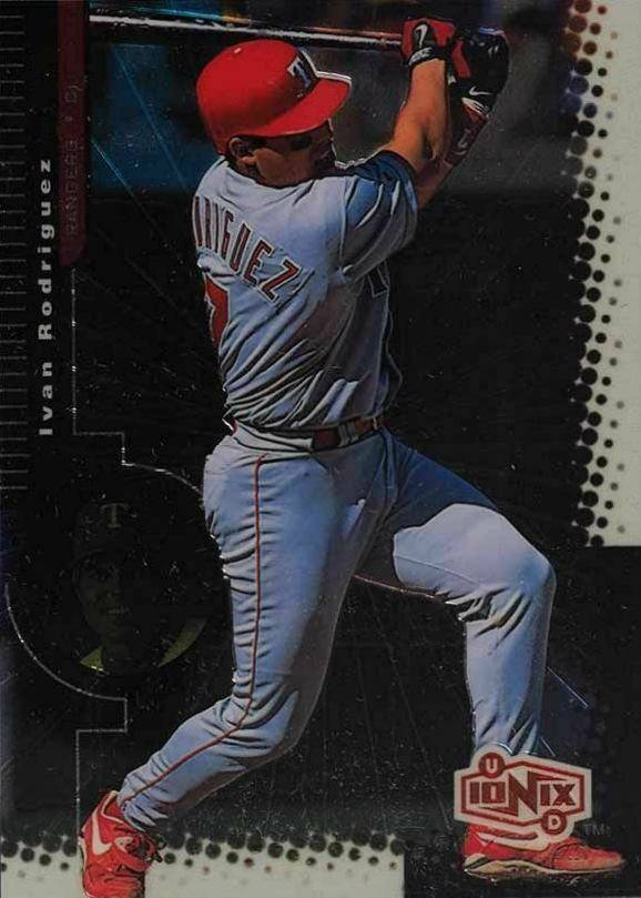 1999 Upper Deck Ionix Ivan Rodriguez #57 Baseball Card