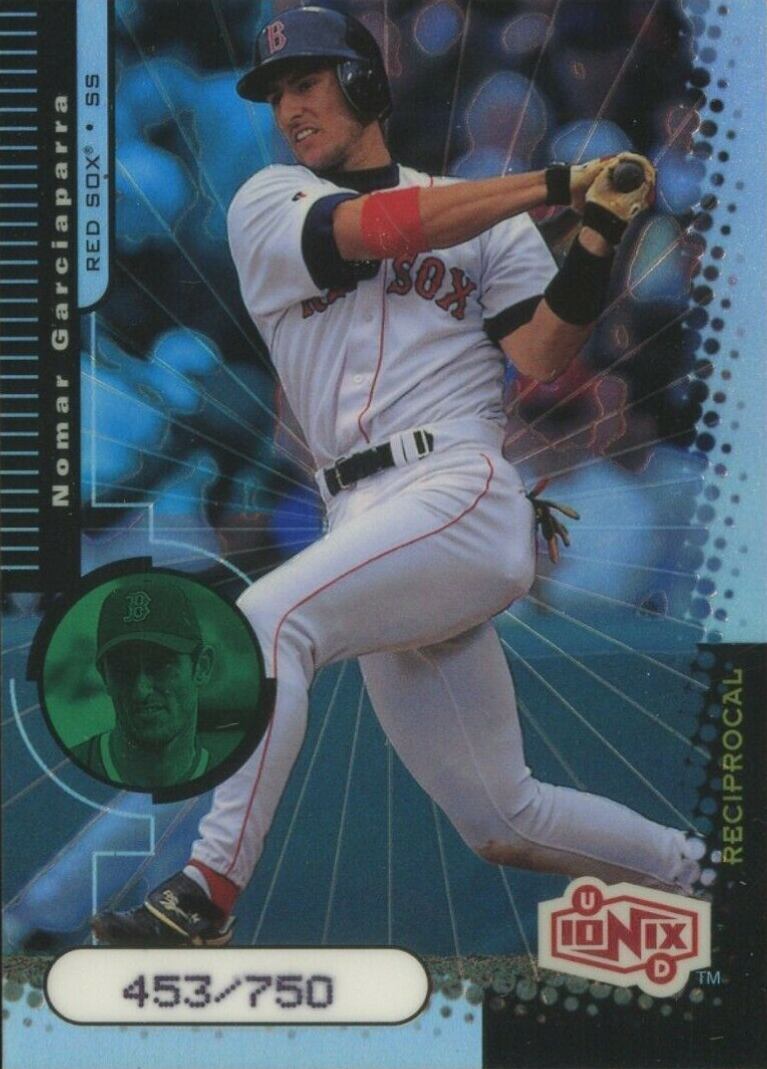 1999 Upper Deck Ionix Nomar Garciaparra #R12 Baseball Card
