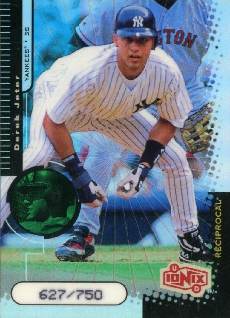 1999 Upper Deck Ionix Derek Jeter #R41 Baseball Card