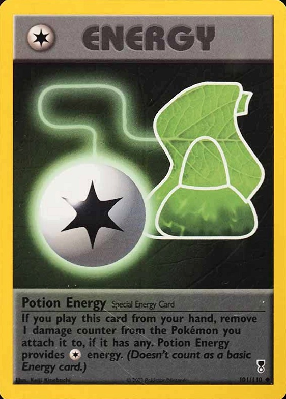 2002 Pokemon Legendary Collection  Potion Energy #101 TCG Card
