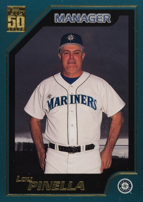 2001 Topps Lou Piniella #339 Baseball Card