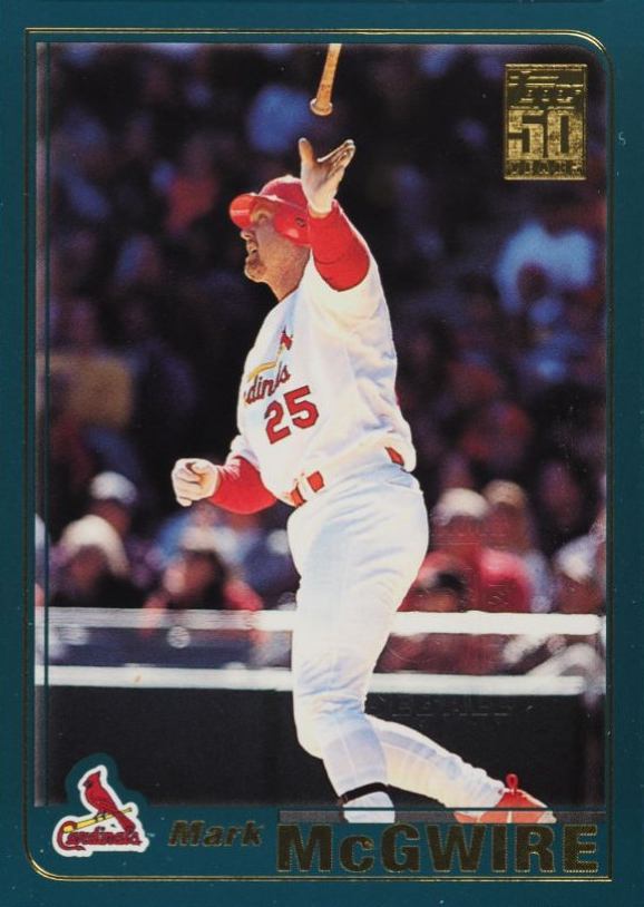 2001 Topps Mark McGwire #50 Baseball Card