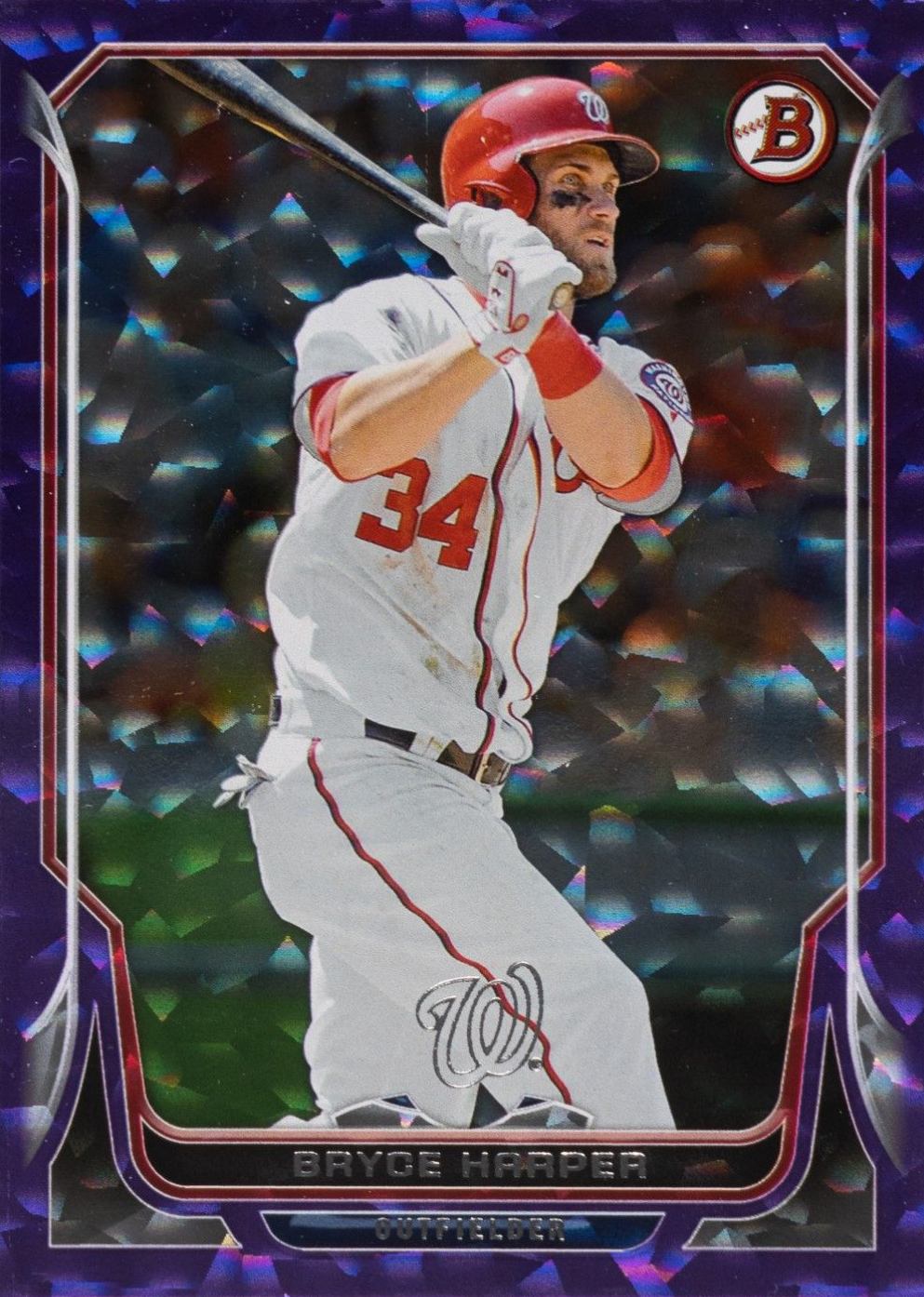 2014 Bowman Bryce Harper #200 Baseball Card