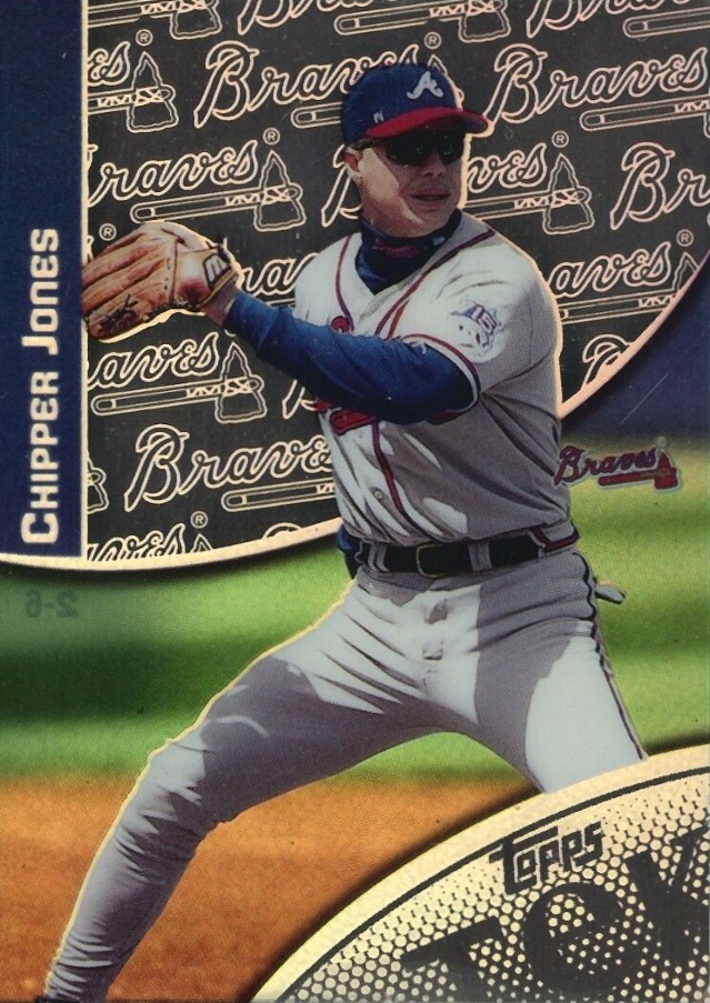 2000 Topps Tek Chipper Jones #2-6 Baseball Card