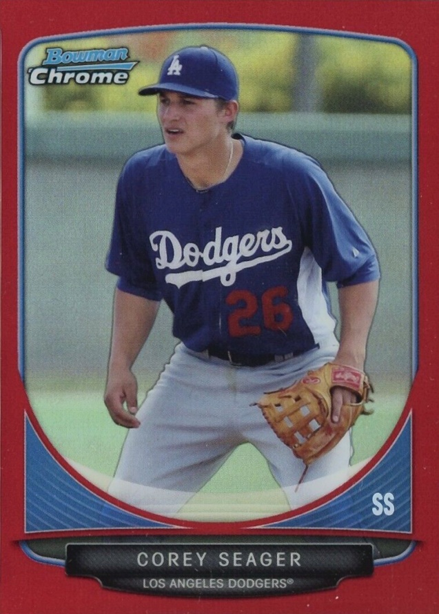 2013 Bowman Chrome Draft Picks & Prospects Top Prospects Corey Seager #TP-42 Baseball Card