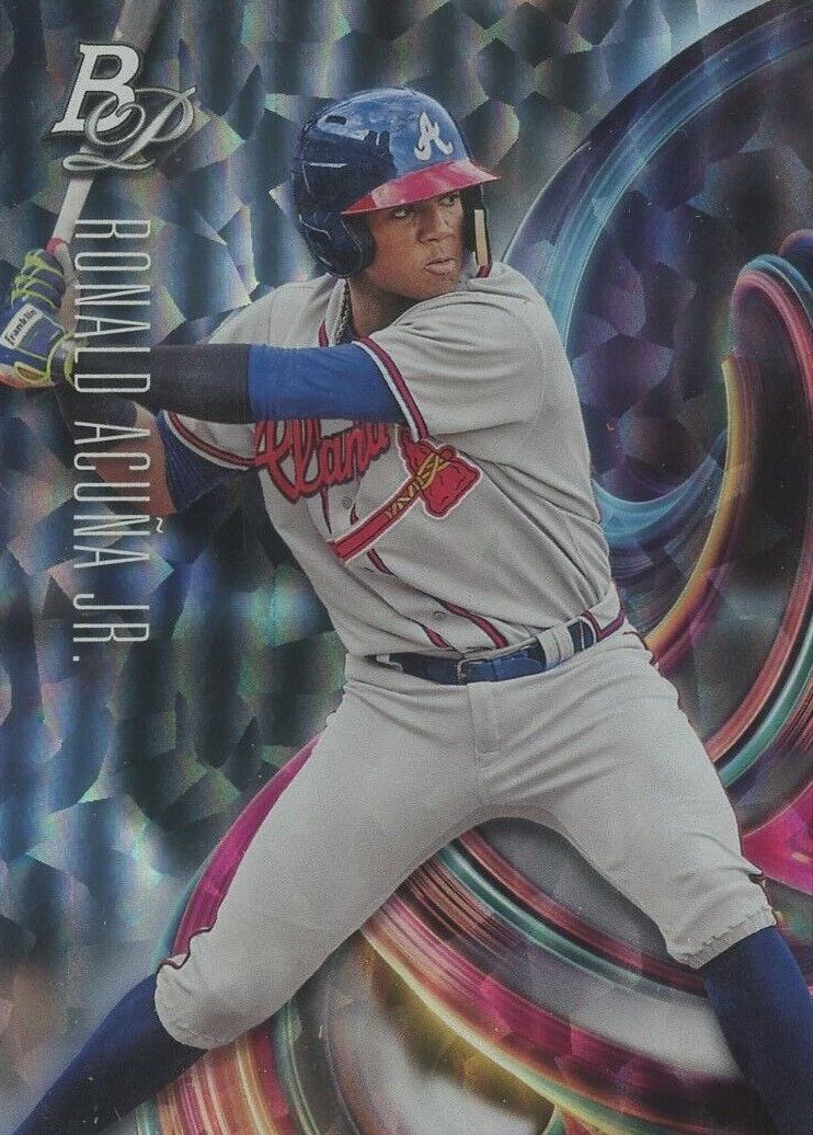 2018 Bowman Platinum Top Prospects Ronald Acuna Jr. #2 Baseball Card