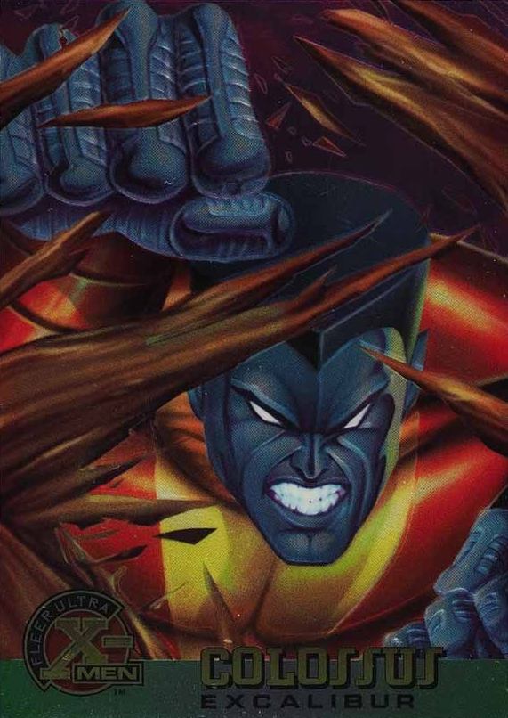 1995 Ultra X-Men All Chromium Colossus #25 Non-Sports Card