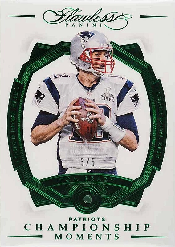 2016 Panini Flawless  Tom Brady #138 Football Card