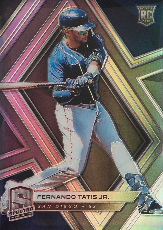 2019 Panini Chronicles Spectra Fernando Tatis Jr. #34 Baseball Card