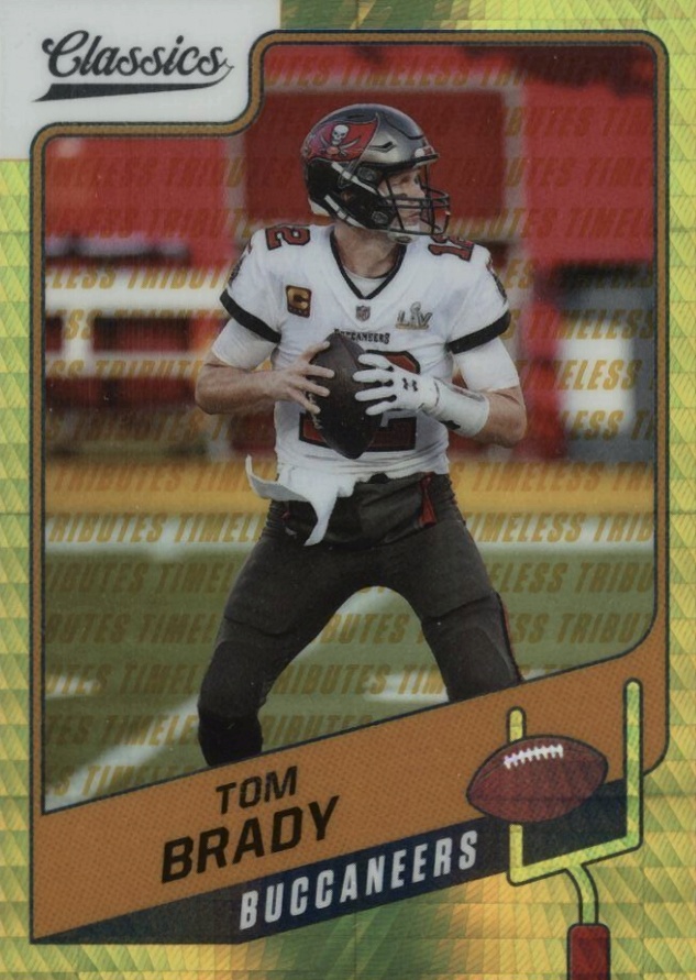 2021 Panini Classics Tom Brady #22 Football Card