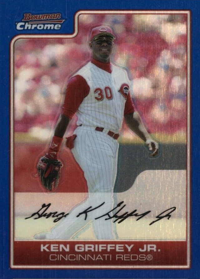 2006 Bowman Chrome Ken Griffey Jr. #81 Baseball Card