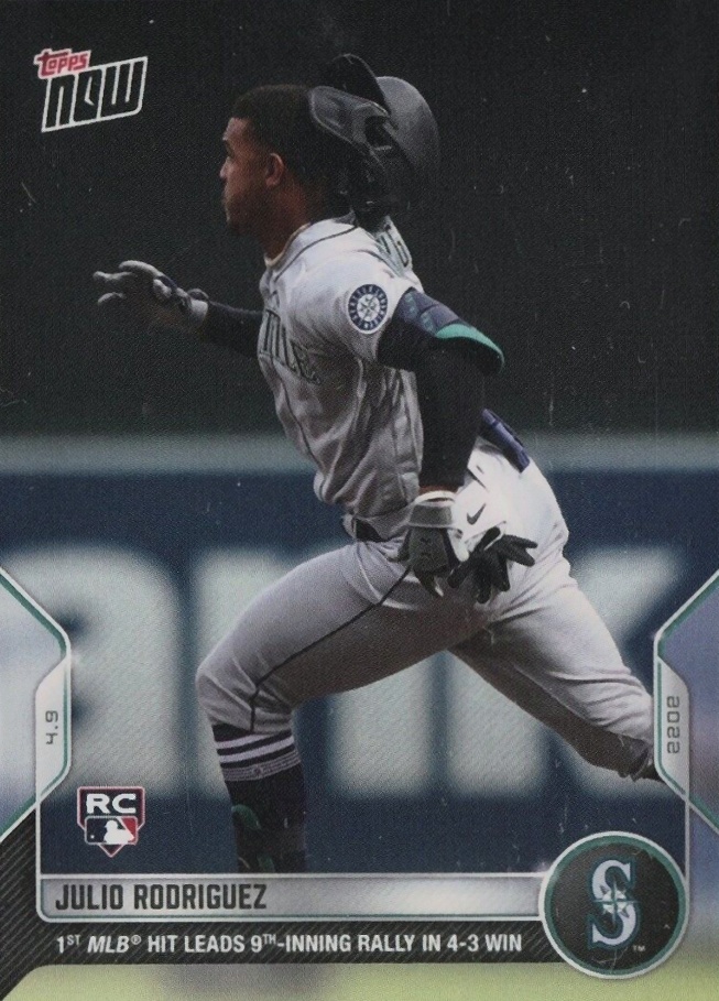2022 Topps Now Julio Rodriguez #17 Baseball Card