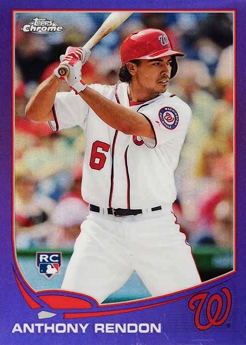2013 Topps Chrome Anthony Rendon #128 Baseball Card
