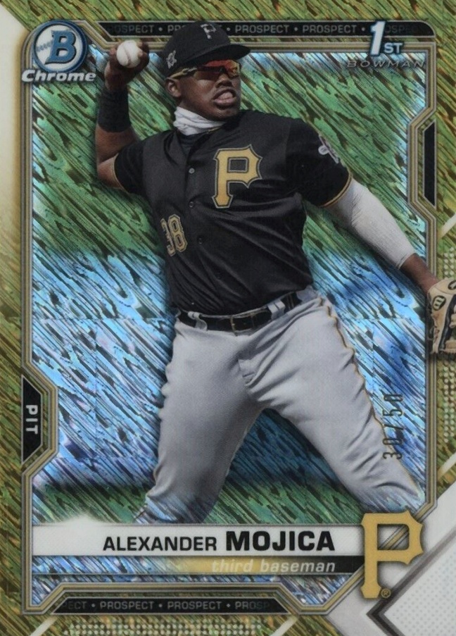 2021 Bowman Chrome Prospects Alexander Mojica #BCP179 Baseball Card
