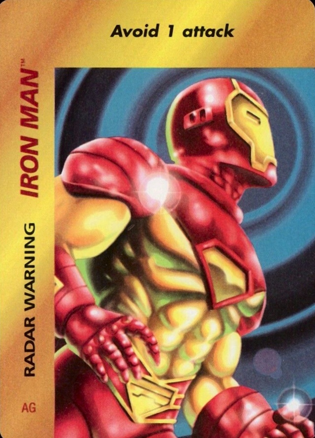 1995 Marvel Overpower Iron Man # Non-Sports Card