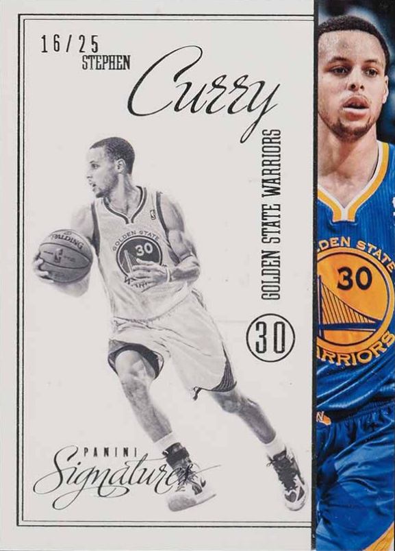 2012 Panini Signatures Chase Stars Stephen Curry #321 Basketball Card