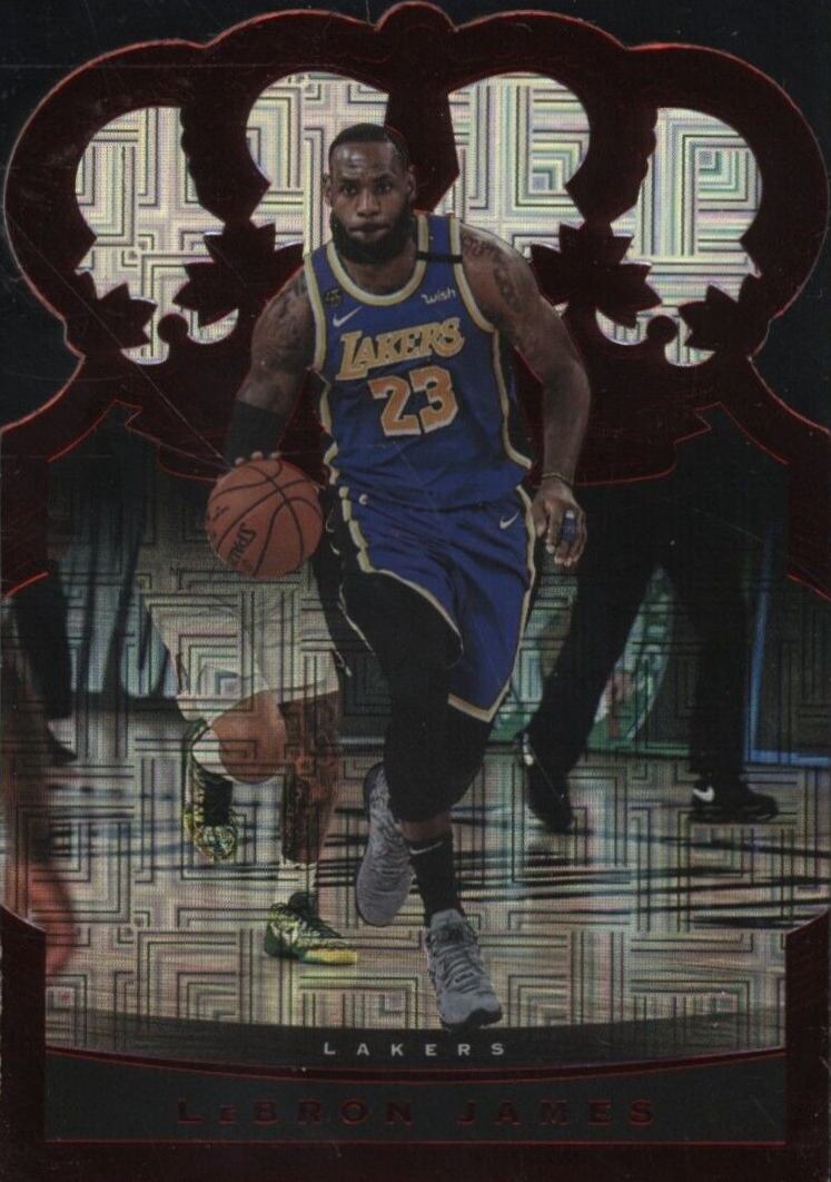2020 Panini Crown Royale LeBron James #18 Basketball Card