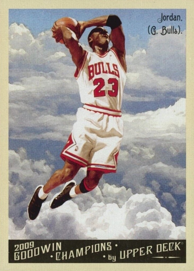 2009 Goodwin Champions Michael Jordan #114 Basketball Card